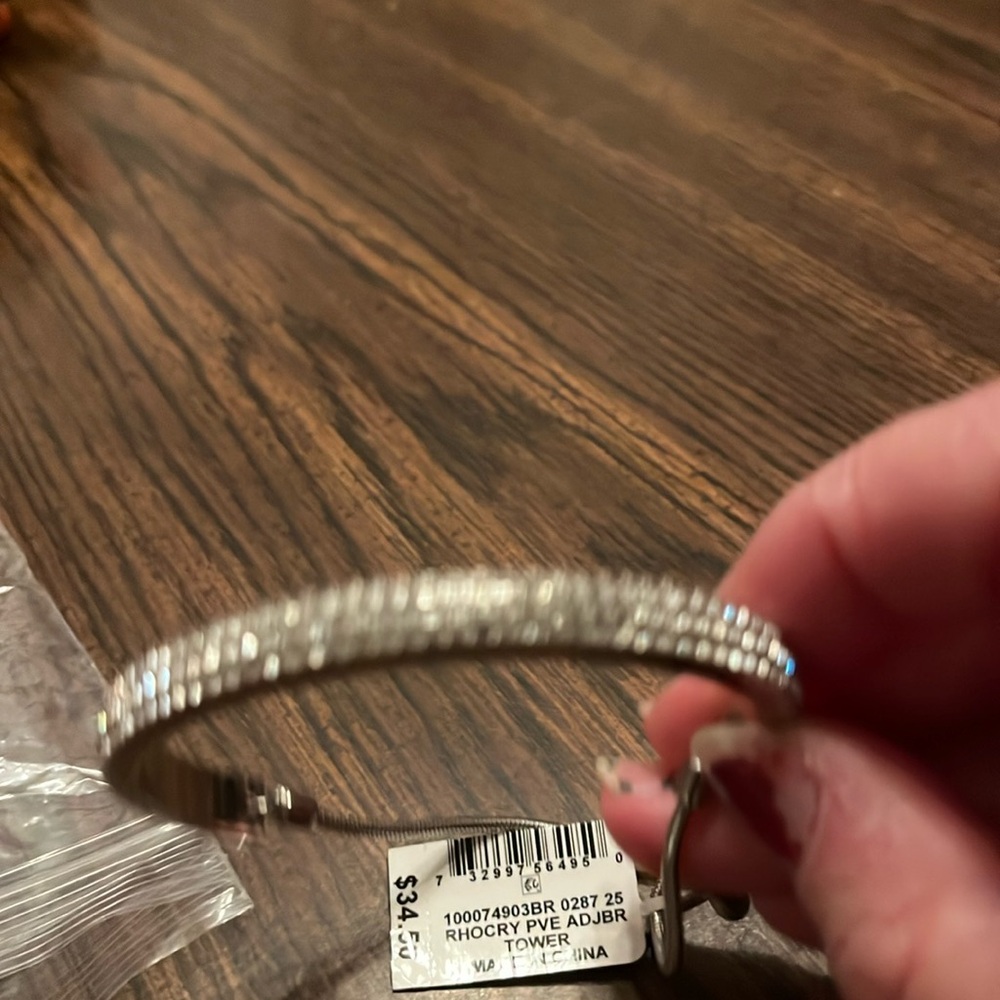 Alfani adjustable bangle bracelet brand new